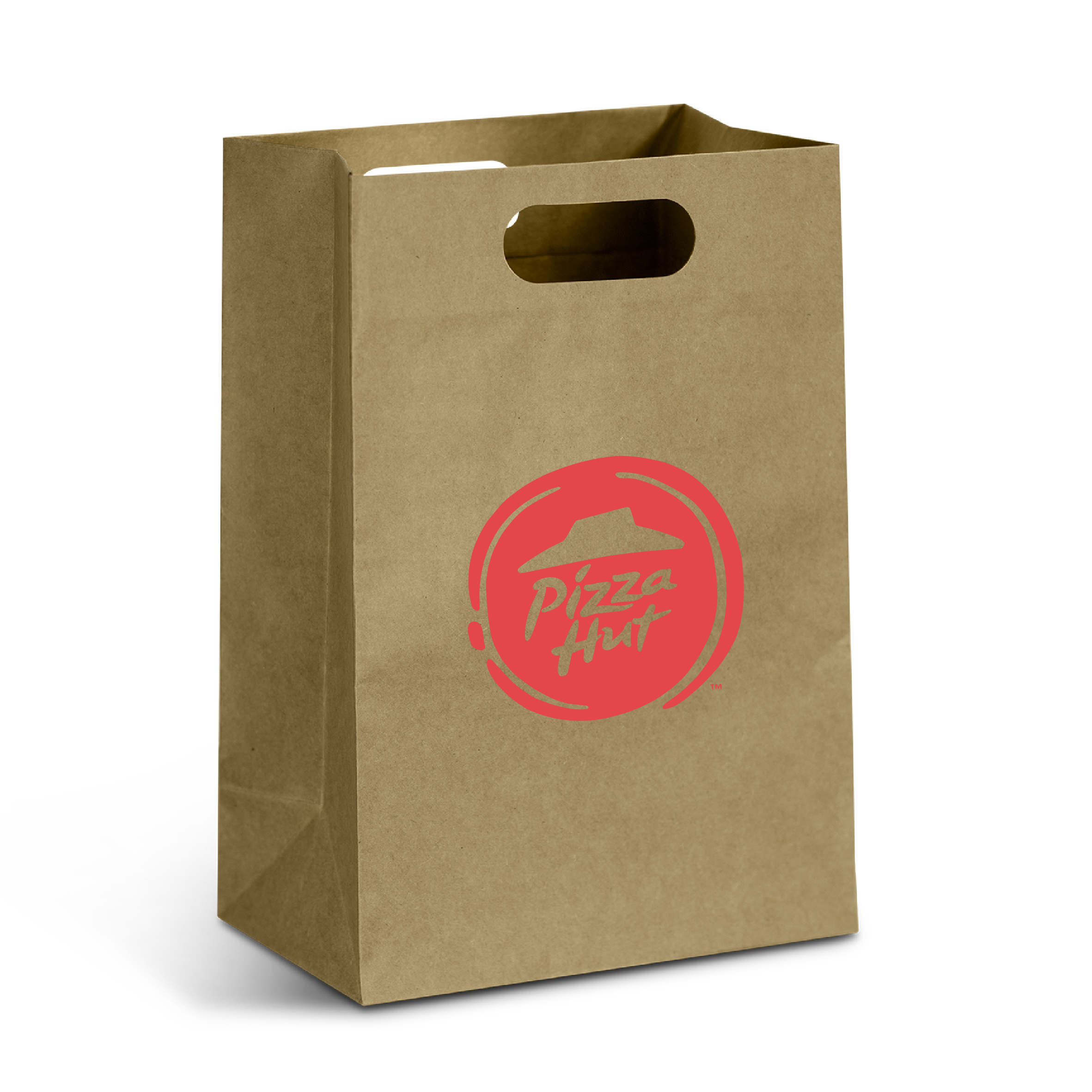 Large Die Cut Paper Bag Portrait - Packaging