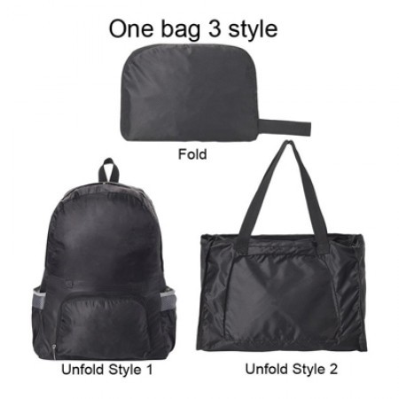 MX 2-in-1 Foldable Poly Travel Backpack