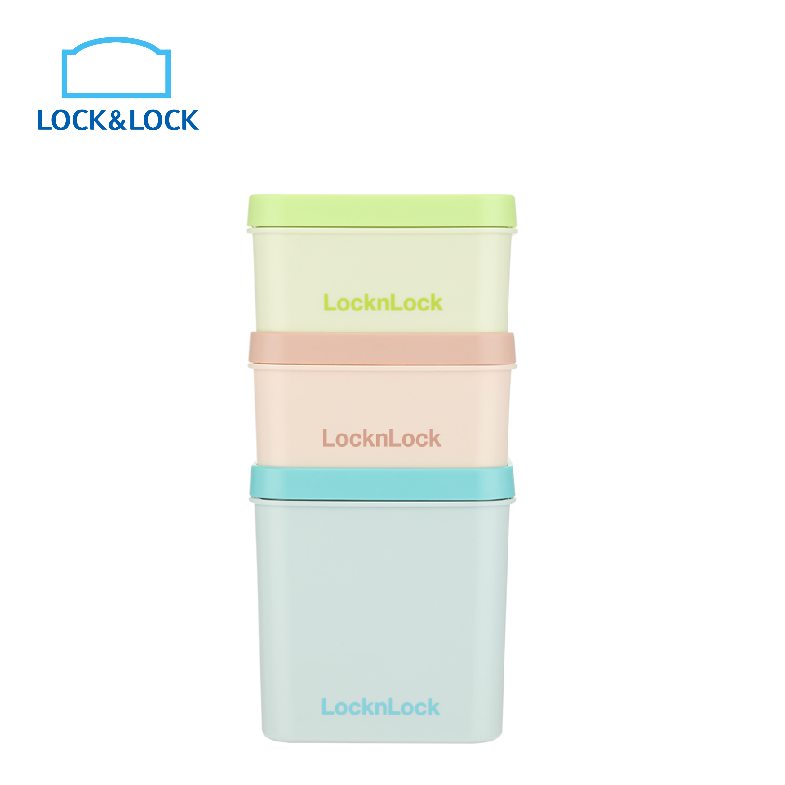 Lock&Lock 3-Piece Storage Jar Set