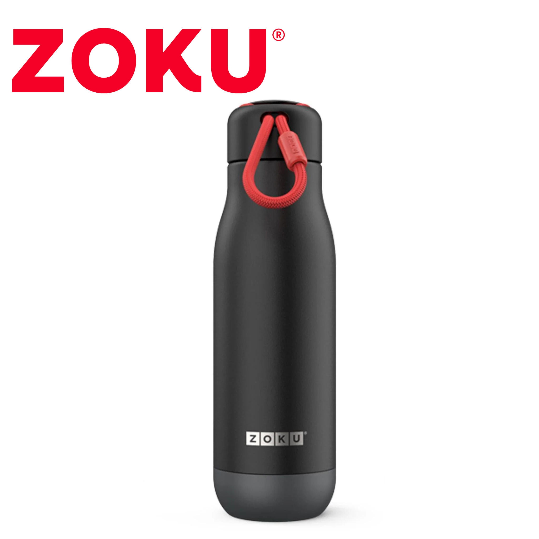 Zoku  530ml Powder Coated Vacuum Insulated Bottle 