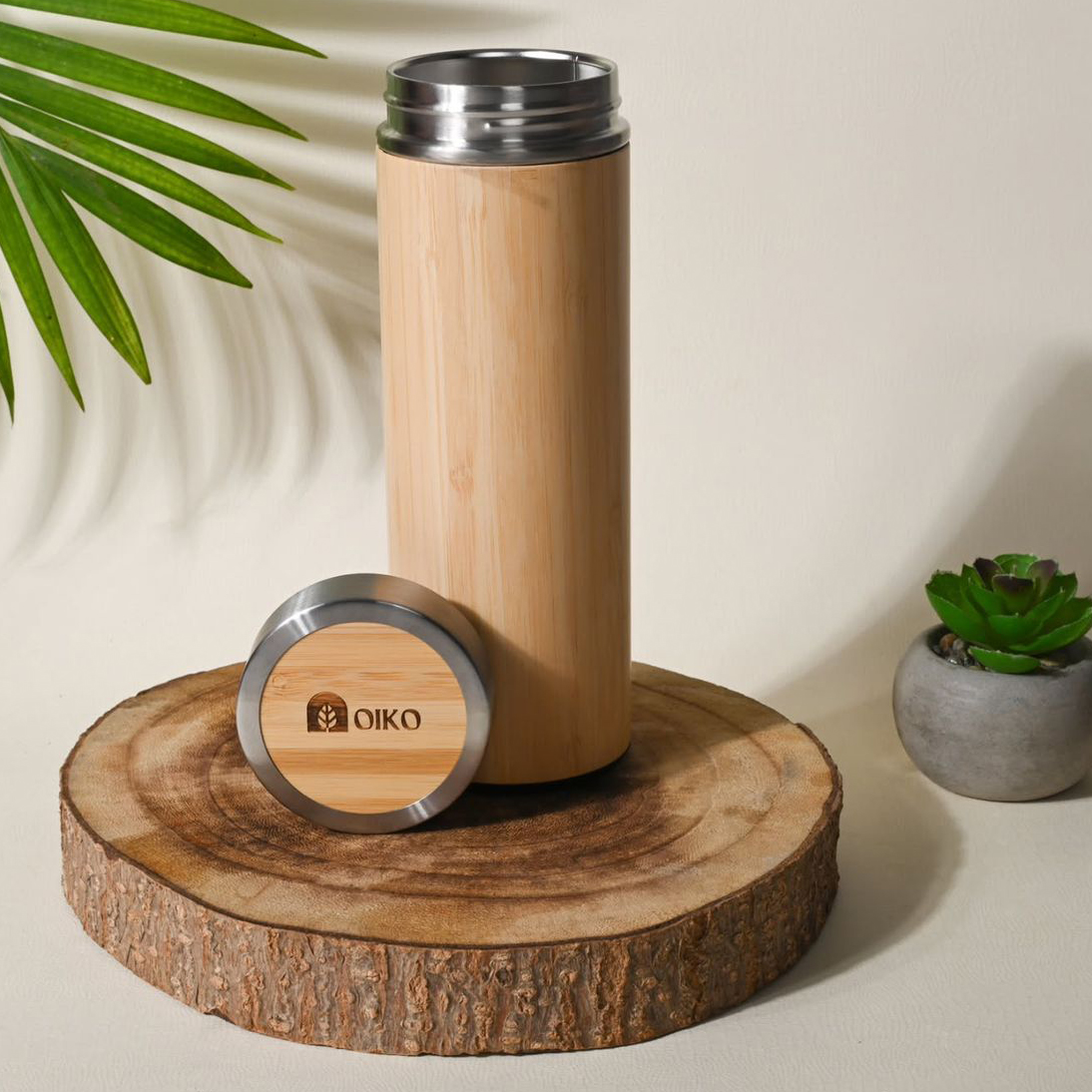 300ml Koa Bamboo Flask