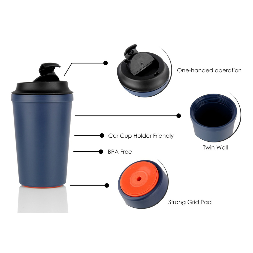 340ml ARTIART Spirit  Double Wall Suction Mug