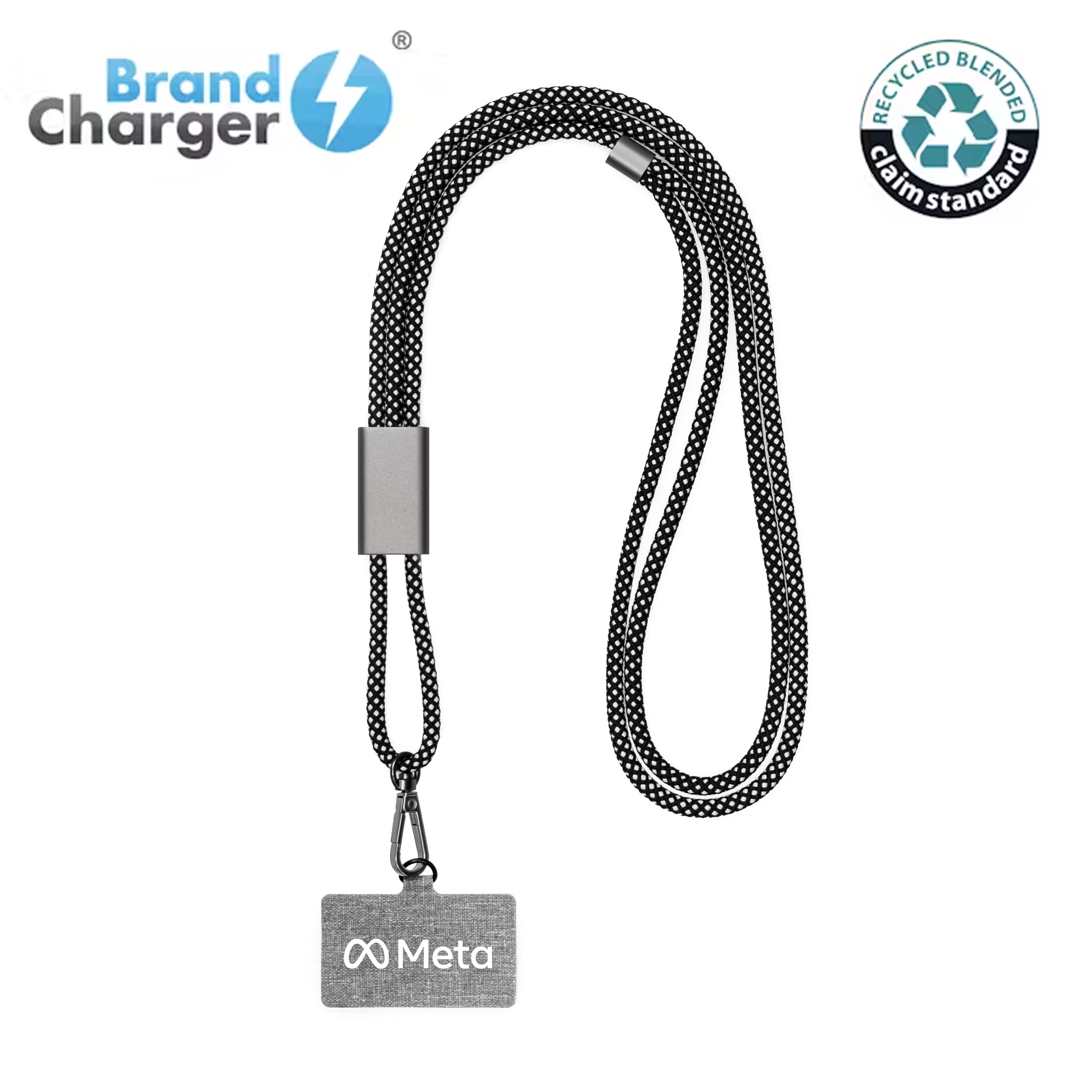 Brand Charger Lany Eco ( RPET Phone Sling ) 