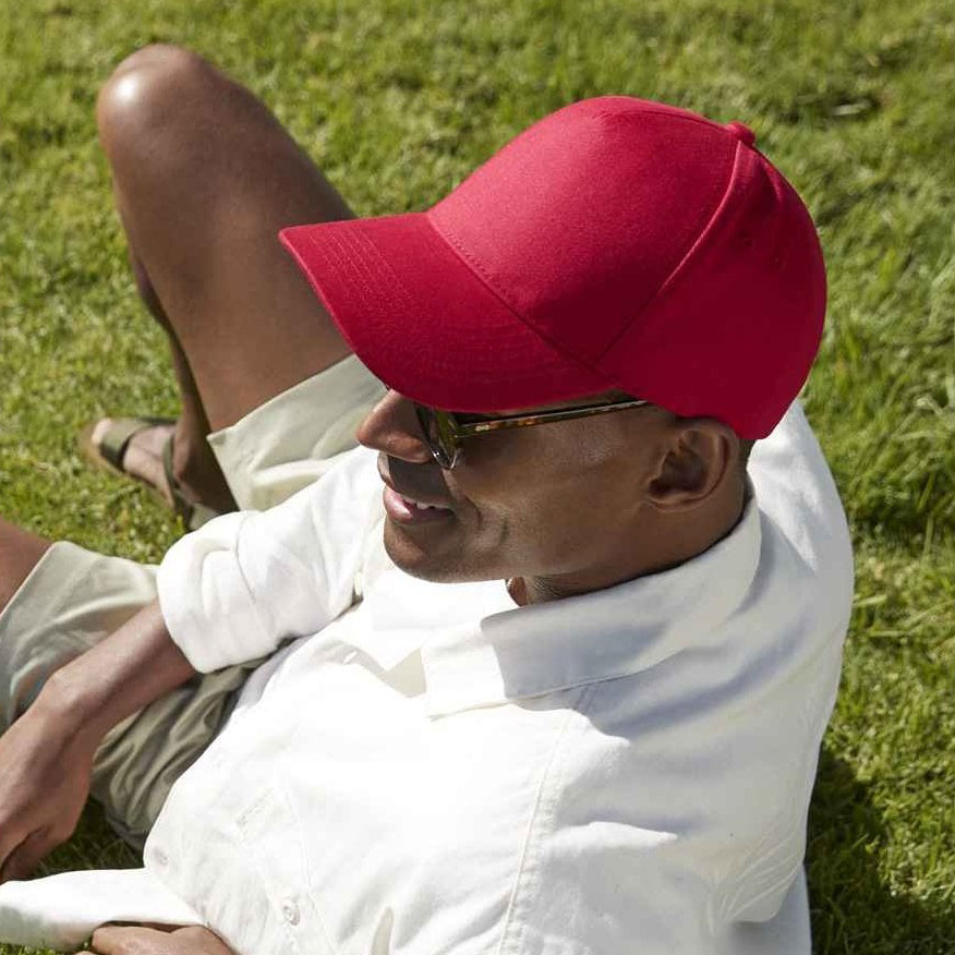 Basic Cotton Baseball Cap (5 Panel)