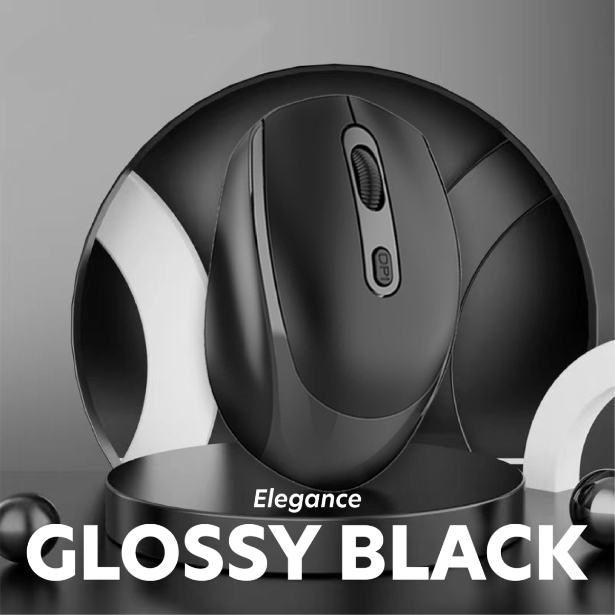 Rila High Performance Bluetooth Wireless Mouse (Rechargeable Battery)