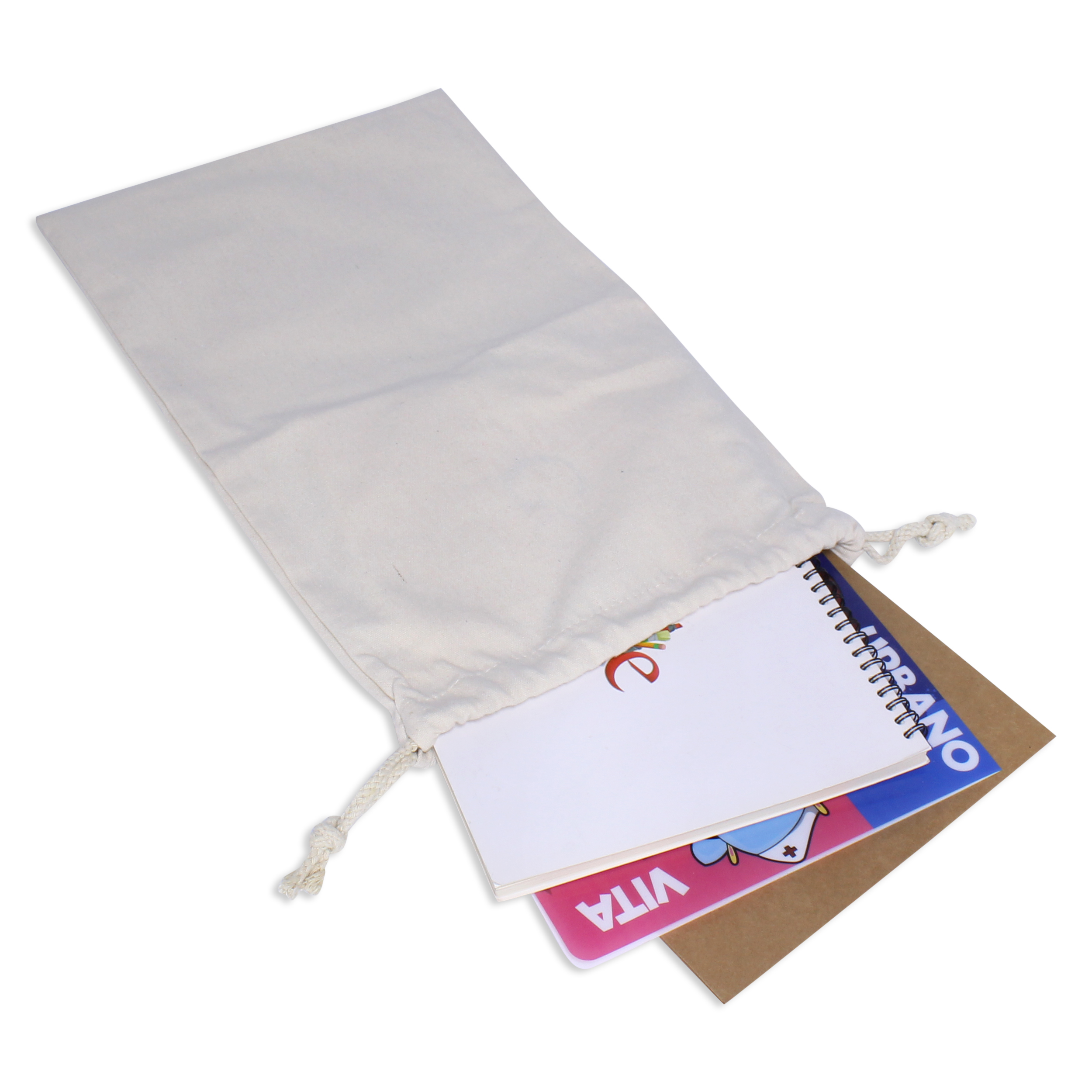 Large Capacity Canvas Drawstring Pouch