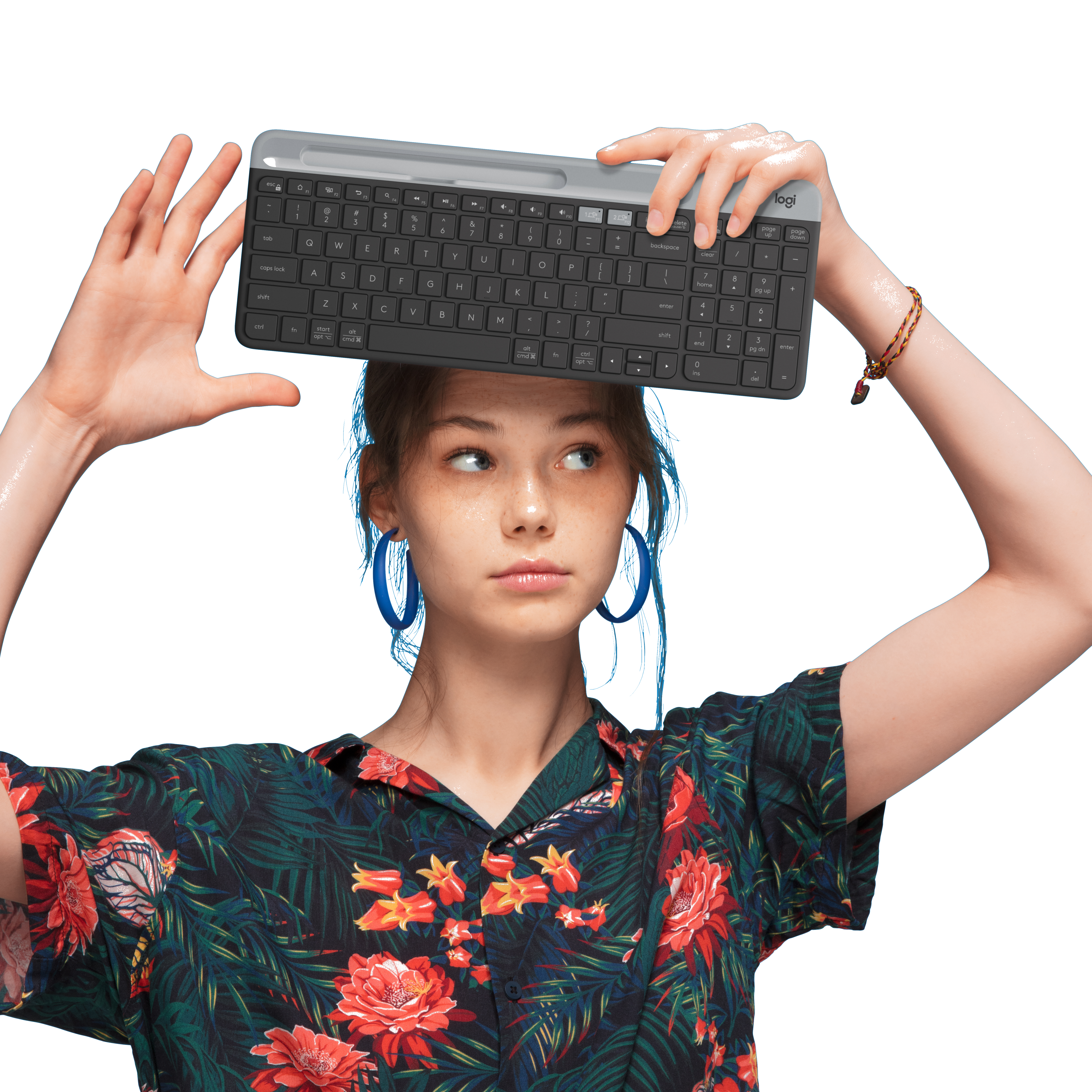 Logitech Slim Multi-Device Wireless Keyboard 