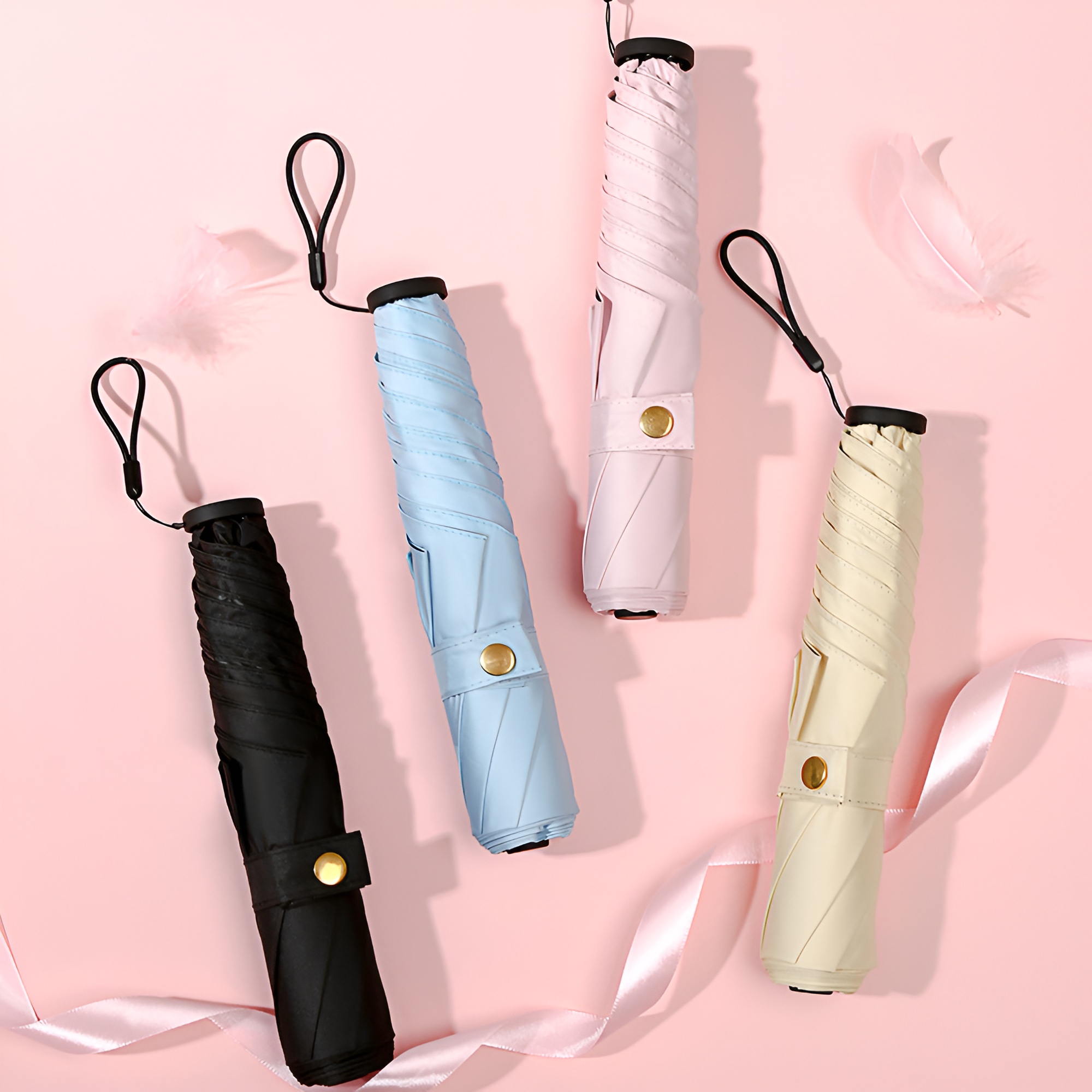 19'' Ultra Lightweight Umbrella with UV Coating