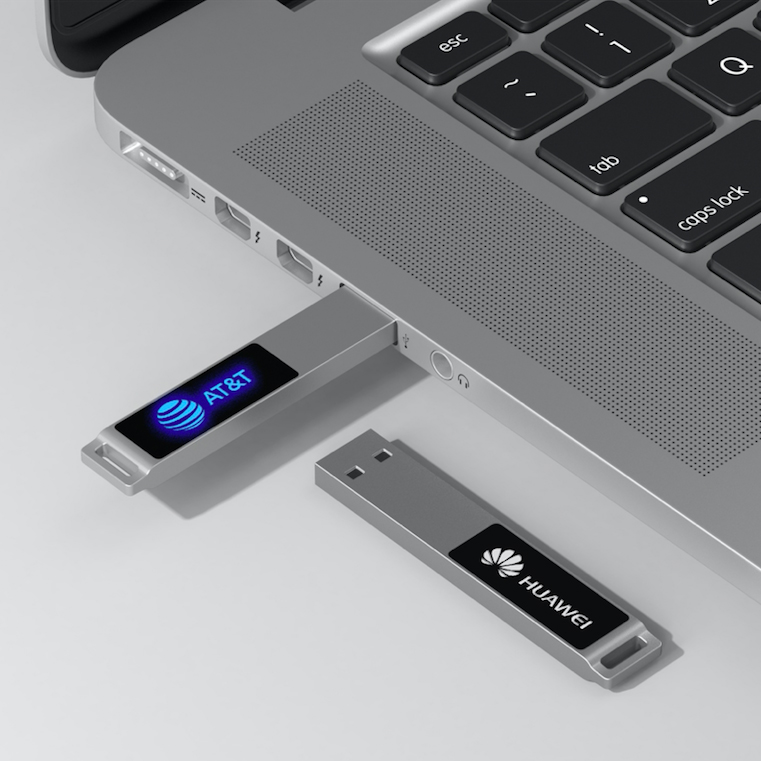 Customised LED Logo USB Thumb Drive