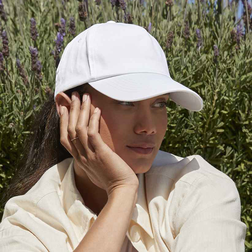 Basic Cotton Baseball Cap (5 Panel)