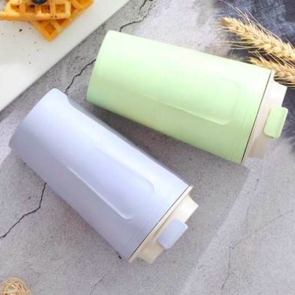 420ml Eco-friendly Wheat Straw Insulated Tumbler