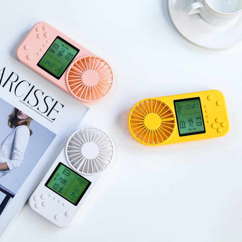 Portable Handheld Electric Fan Game
