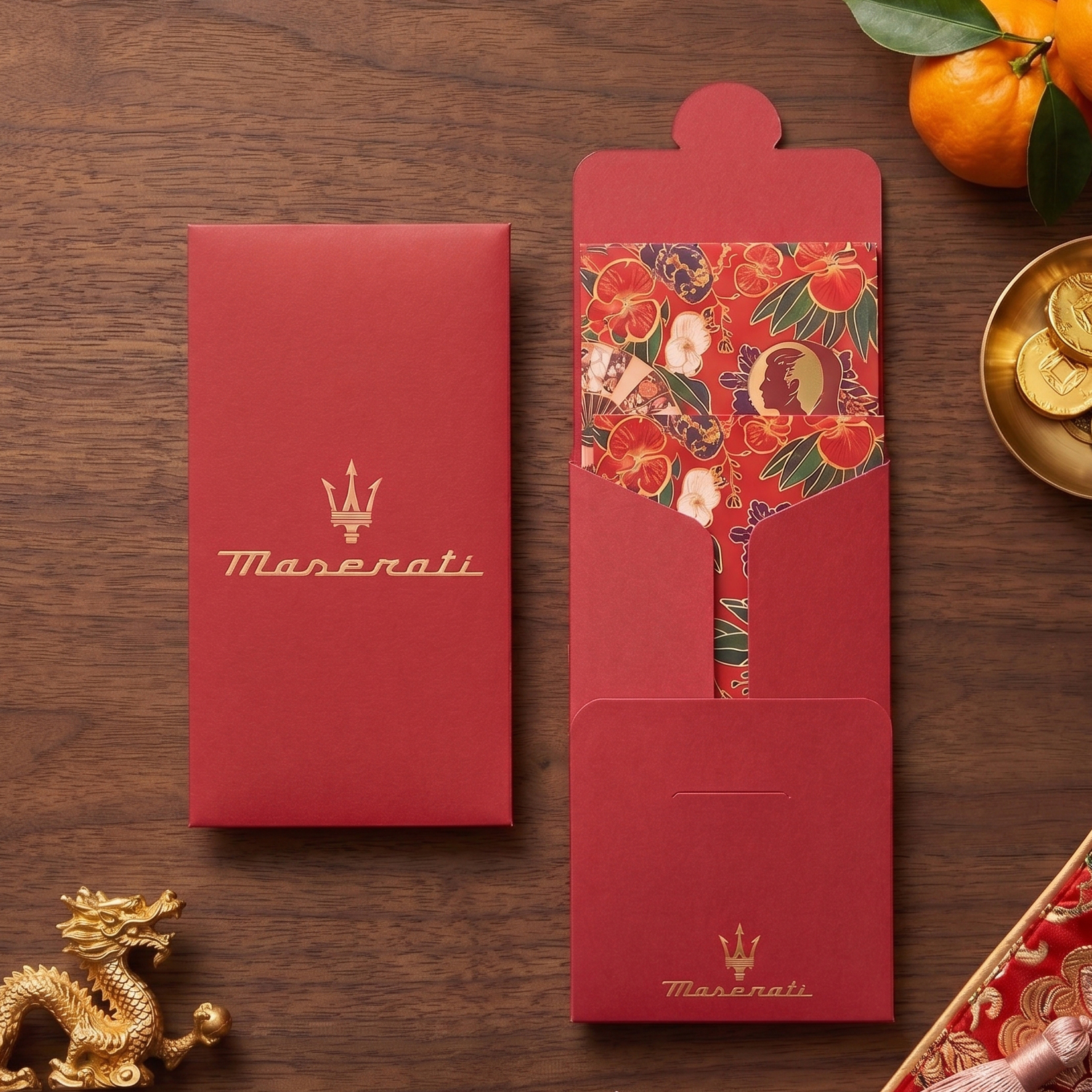 Auspicious Bloom Red Packets - Red Packet (Ang Bao) - Box