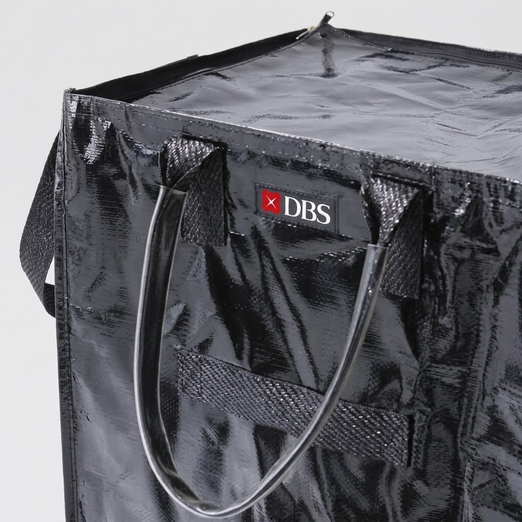 Foldable Rolling Shopping Bag - Foldable Shopping Bags - 2 Colour on Sewn-On Tag(2cm x 7cm)