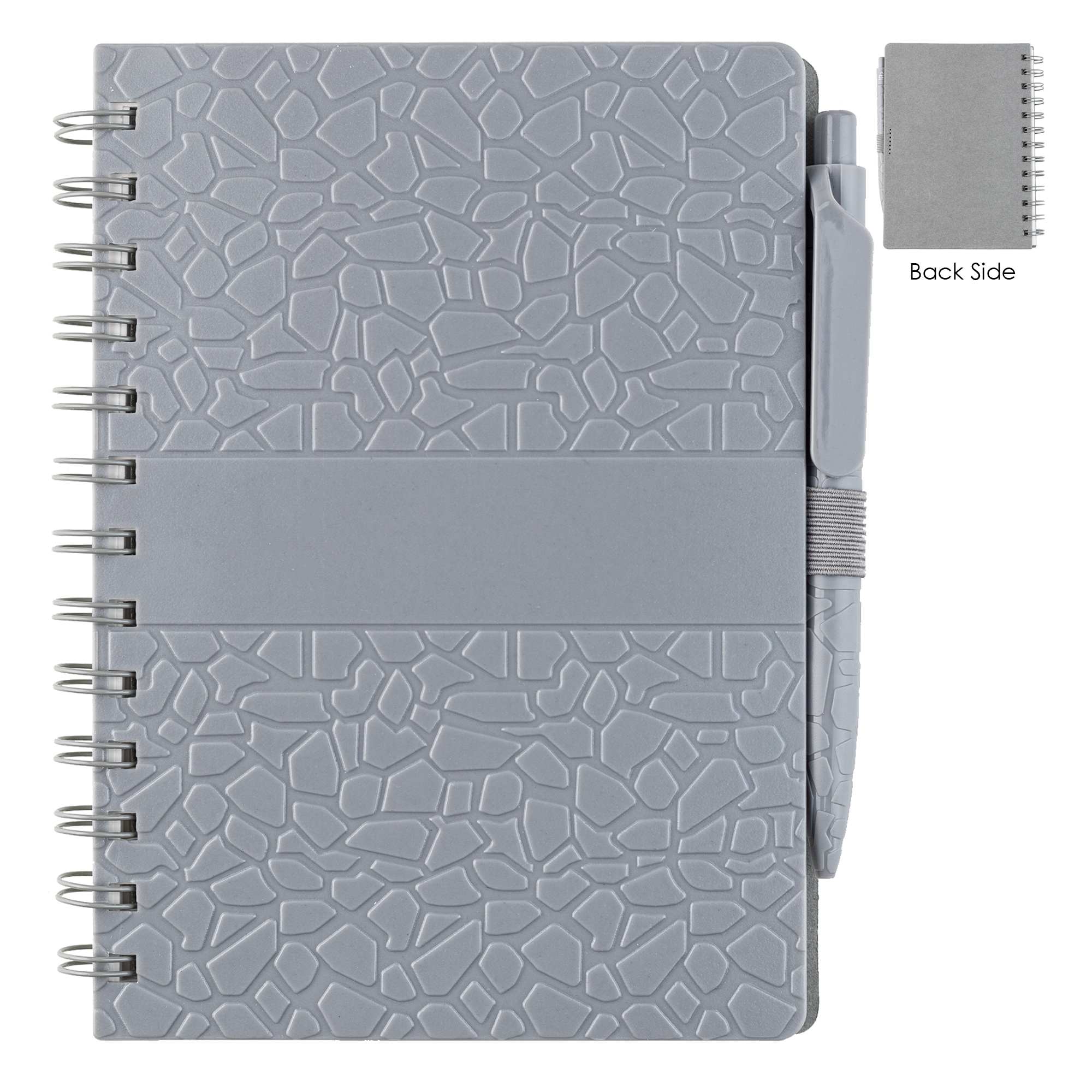 B6 ABS Hard Cover Spiral Notebook