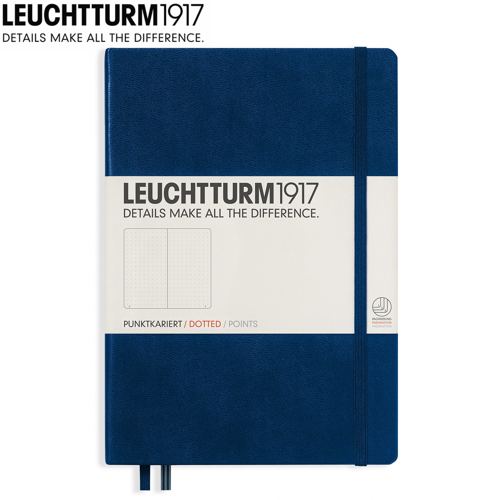 Leuchtturm1917 Hardcover A5 Notebook - Dotted