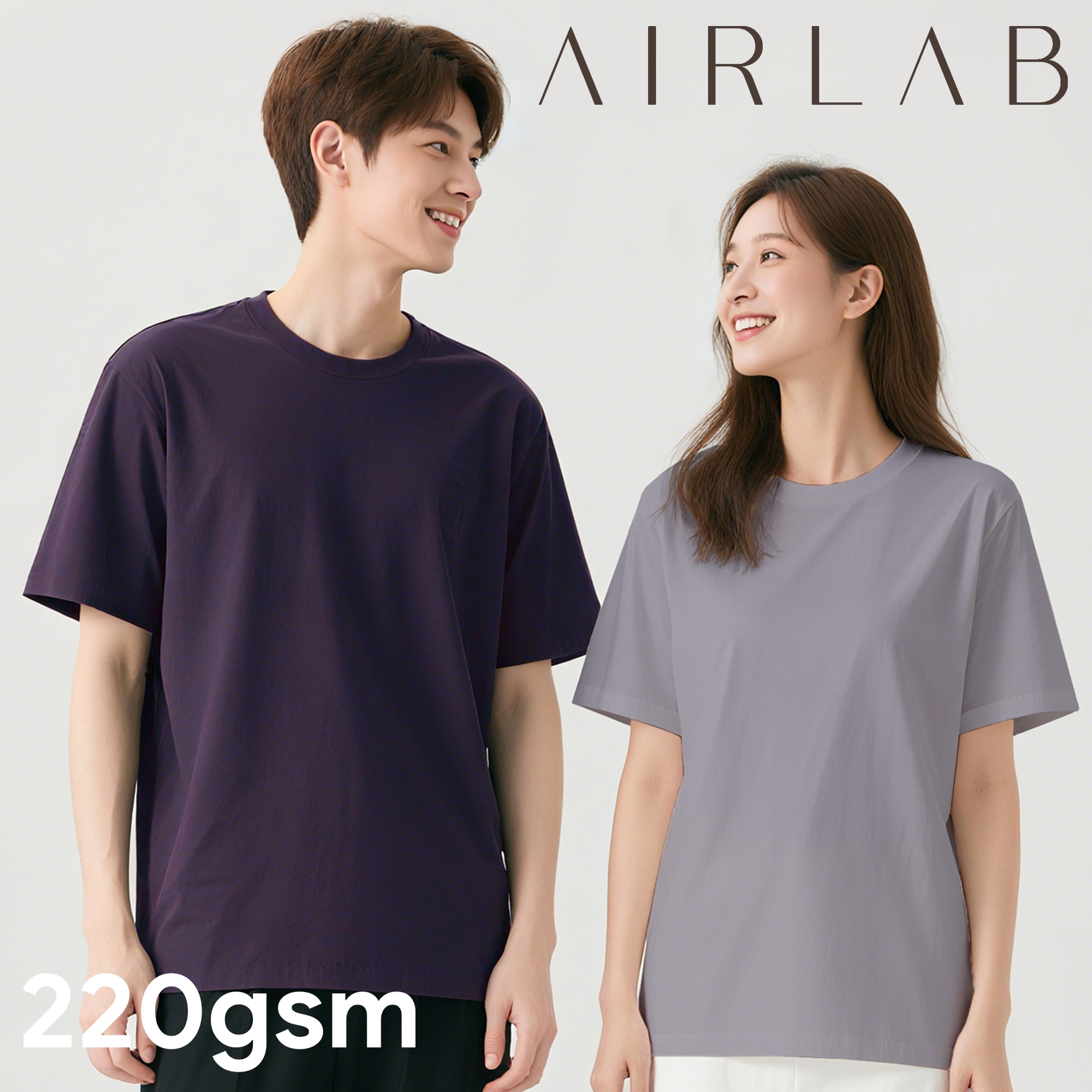 	AIRLAB EcoSoft Lyocell Cotton Round Neck T-Shirt