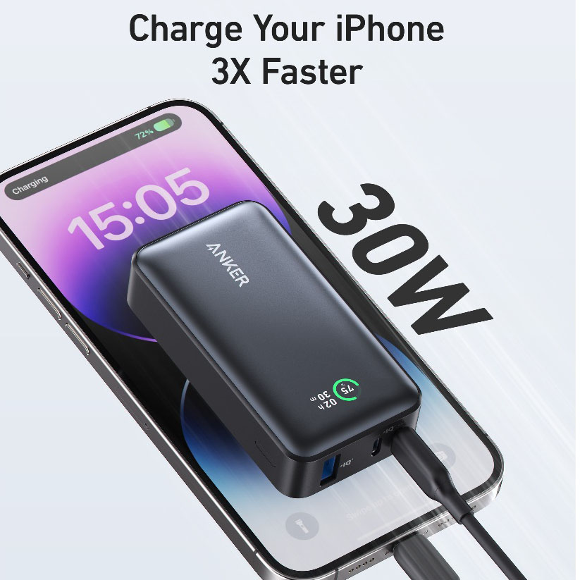 Anker 10,000mah Fast Charging Powerbank PowerCore (With 30W PD Output)