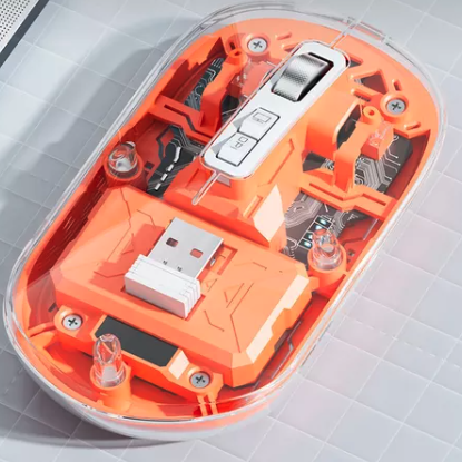 Rechargeable Bluetooth Transparent Mouse 