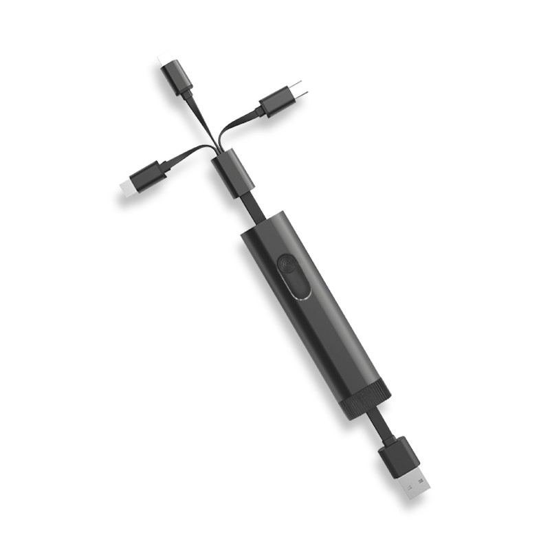 3 in 1 Retractable Charging Cable 