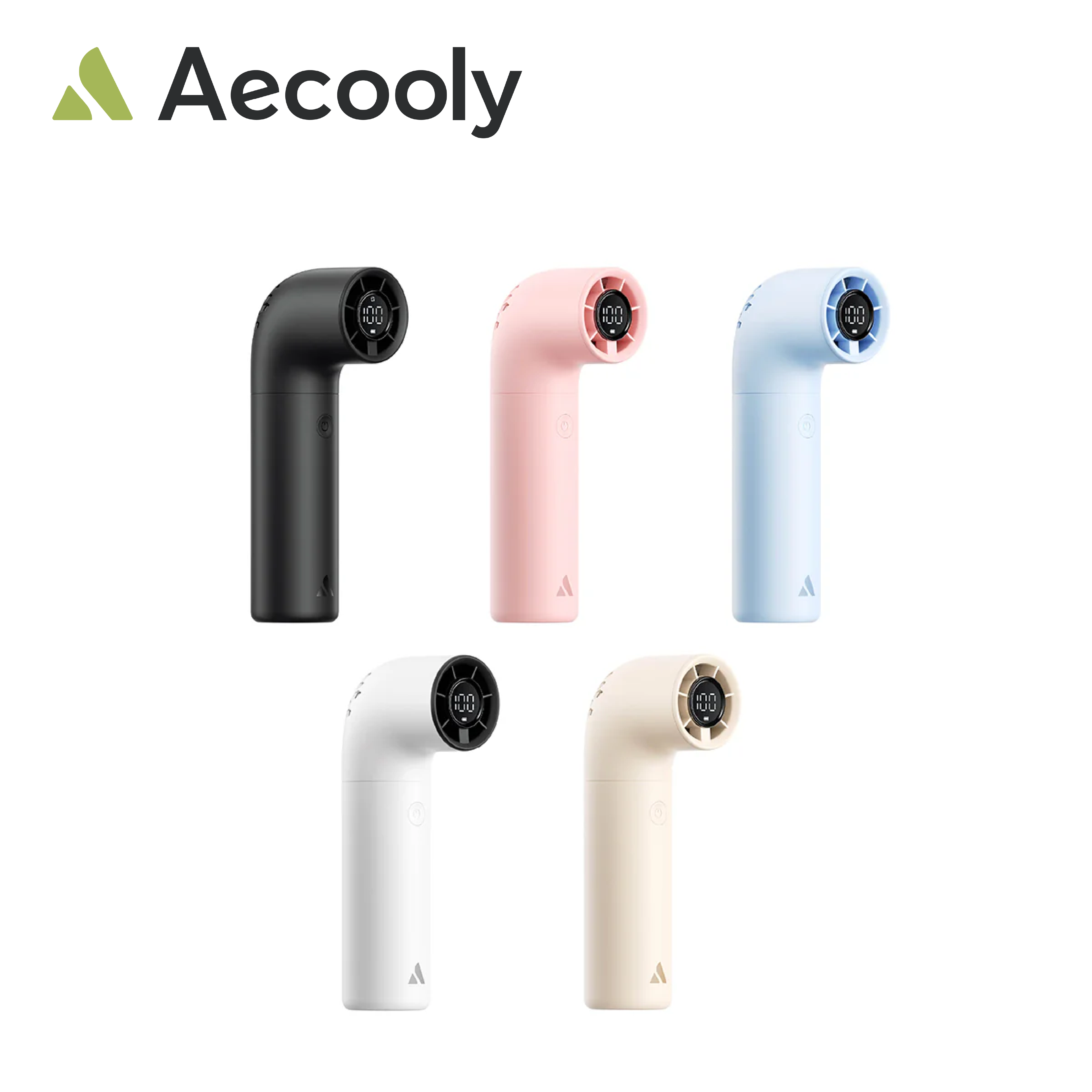 Aecooly 3,500mAh Aero Handheld High-Speed Fan