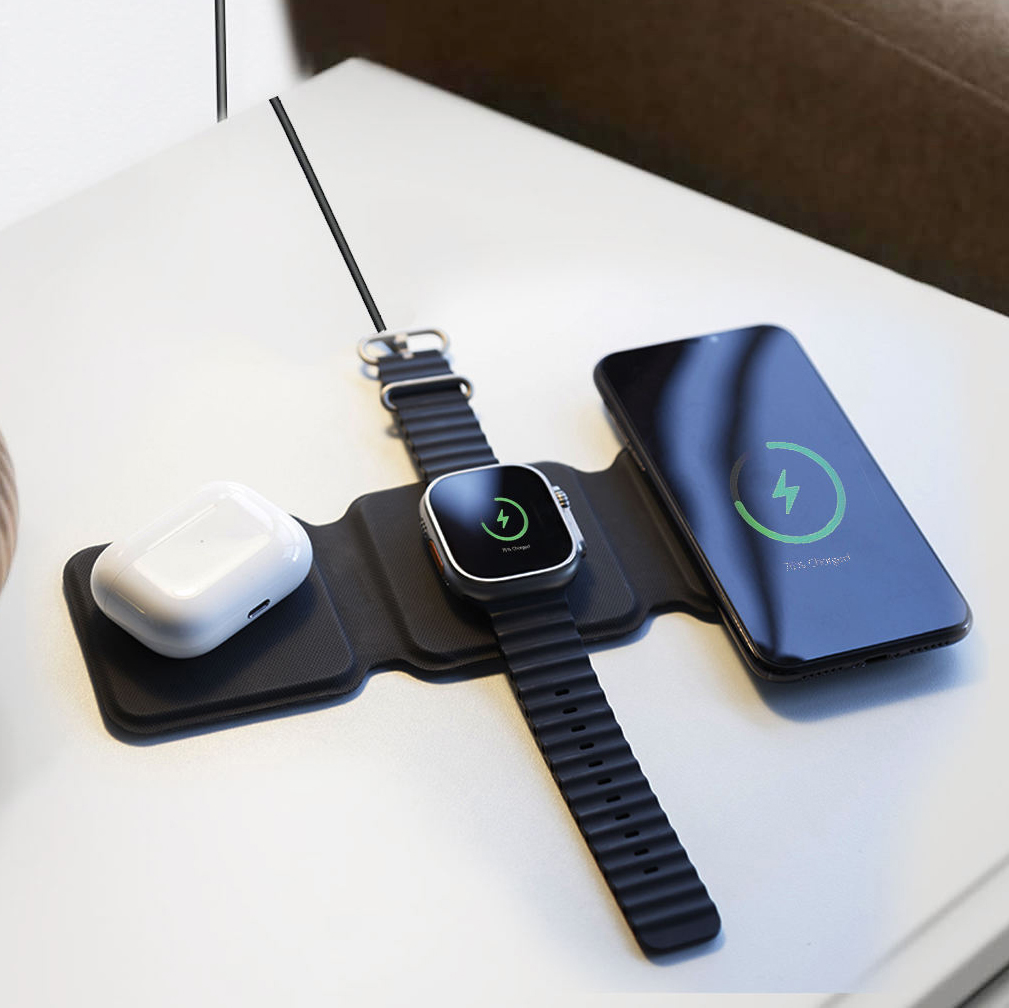 3 in 1 Foldable Wireless Charger