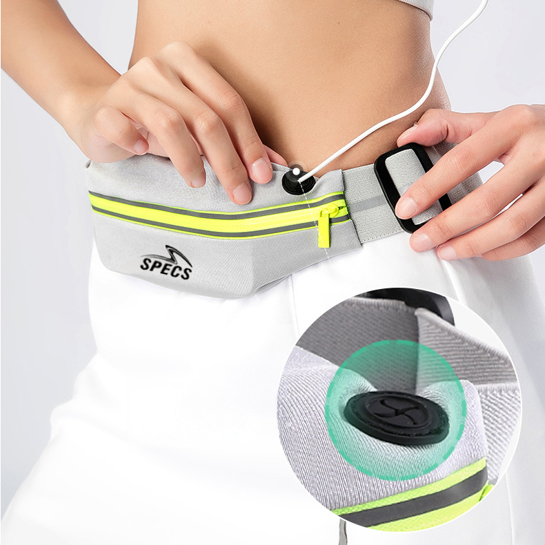 Slim Reflective Running Belt