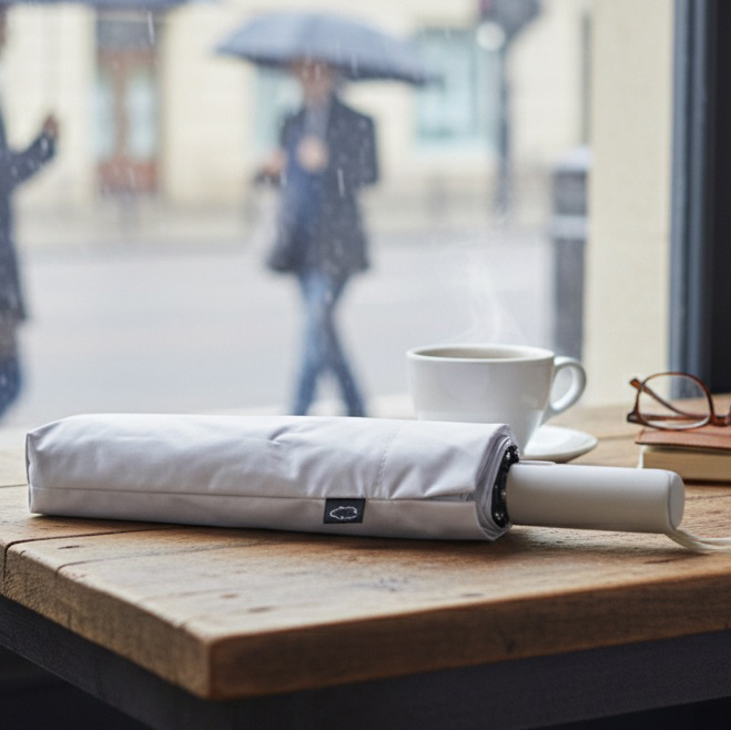 21'' RPET Vivid Auto Umbrella (With UV Coating)