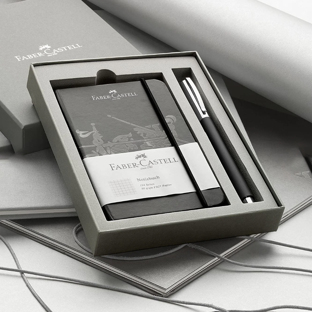 Faber Castell  2-Pieces Ambition Resin Ballpoint Pen Set