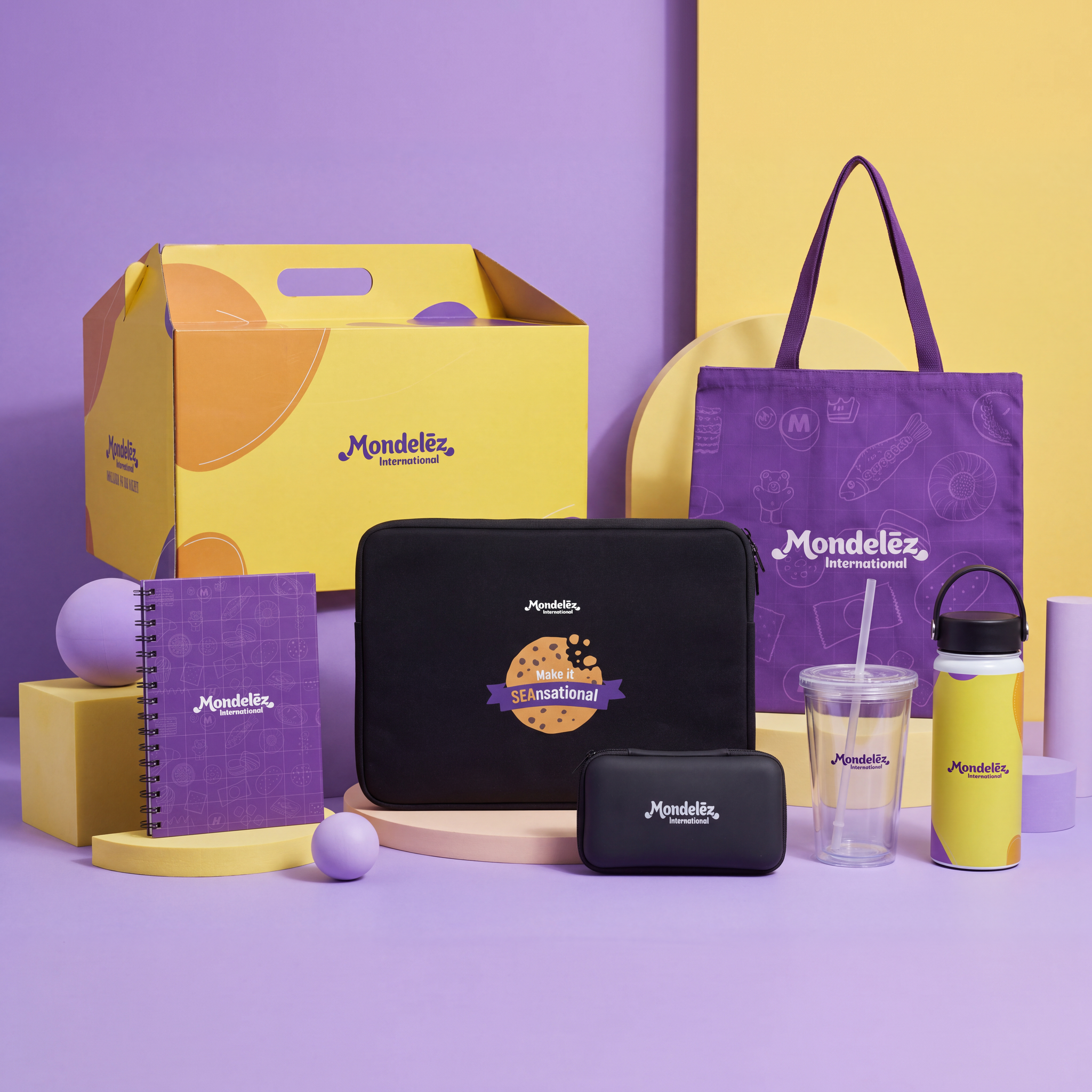 Merchandise Welcome Box — customised gift