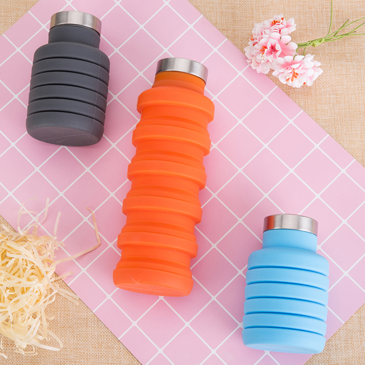 500ml Collapsible Silicone Bottle