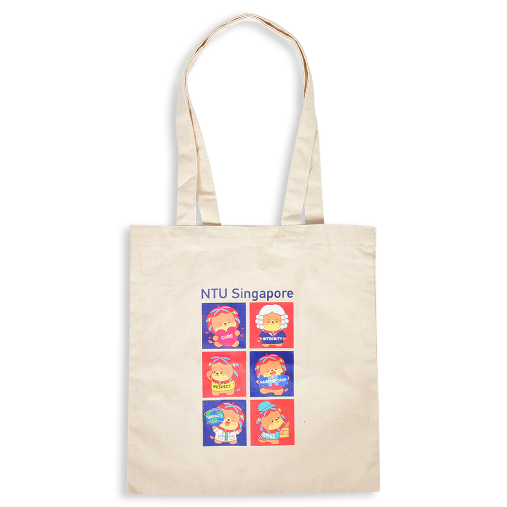 Custom A4 Canvas Tote Bag Printing Singapore