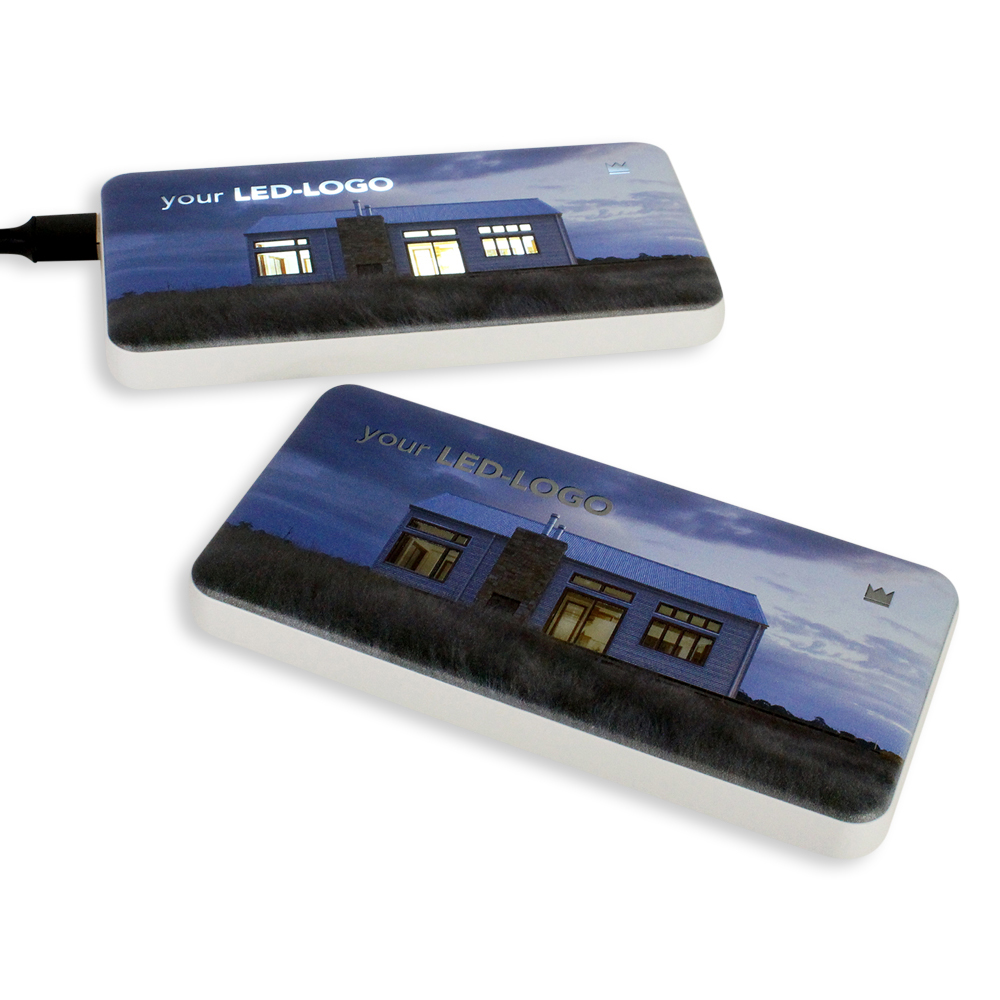 10,000 mAh LED Lightshow Powerbank 