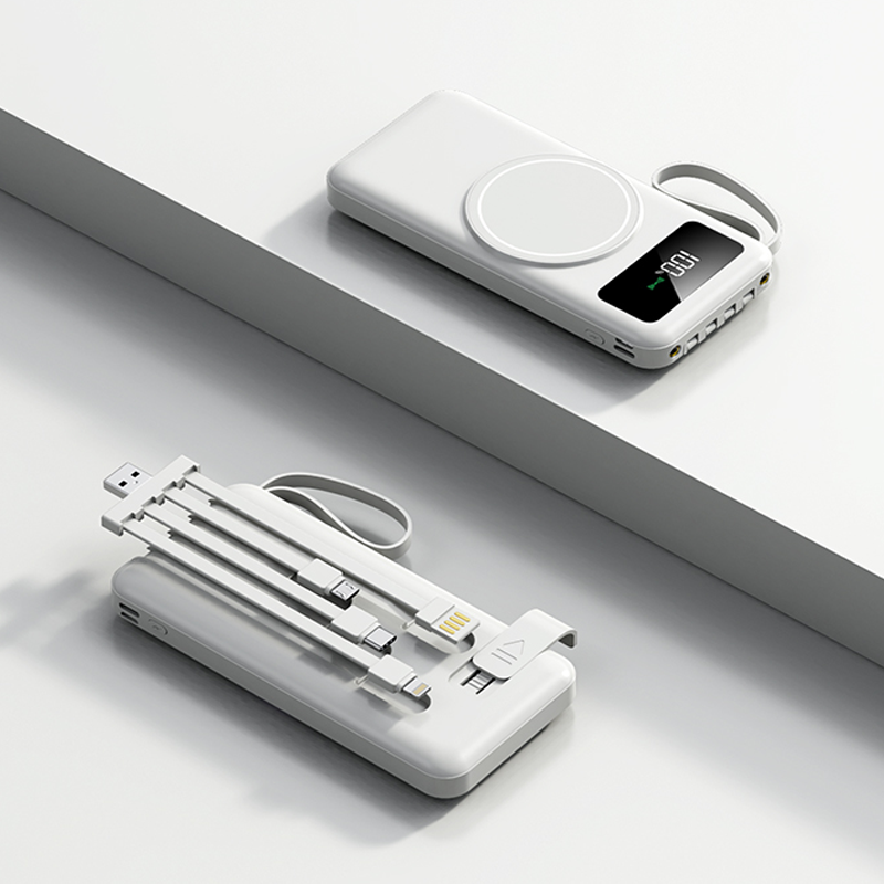 10,000mah Zavo Powerbank (with detachables cables)