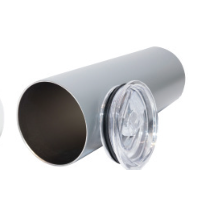 580ml Skinny Stainless Steel Mug with Lid