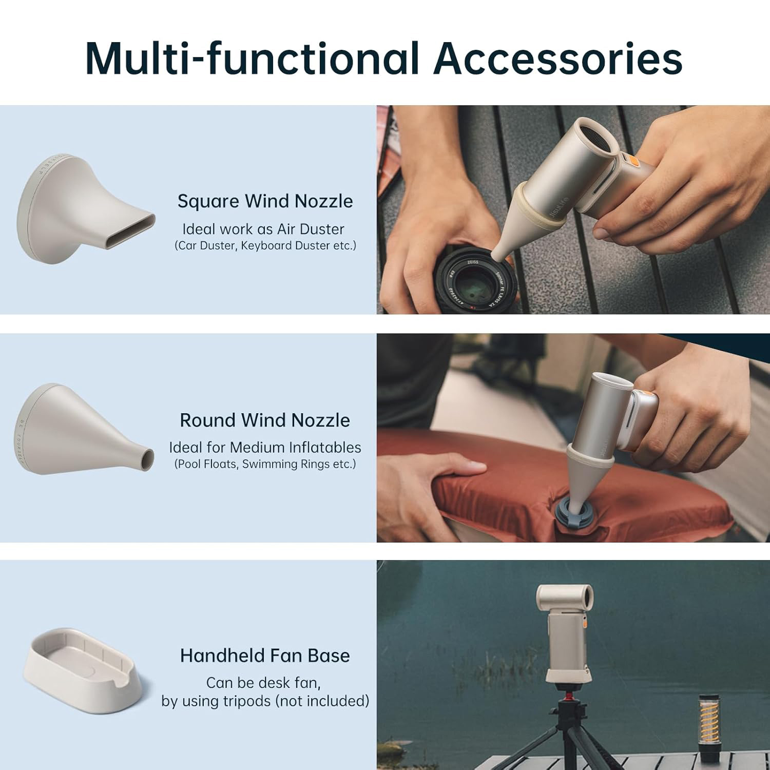 Jisulife  9,000mAh Handheld Fan Ultra 1 