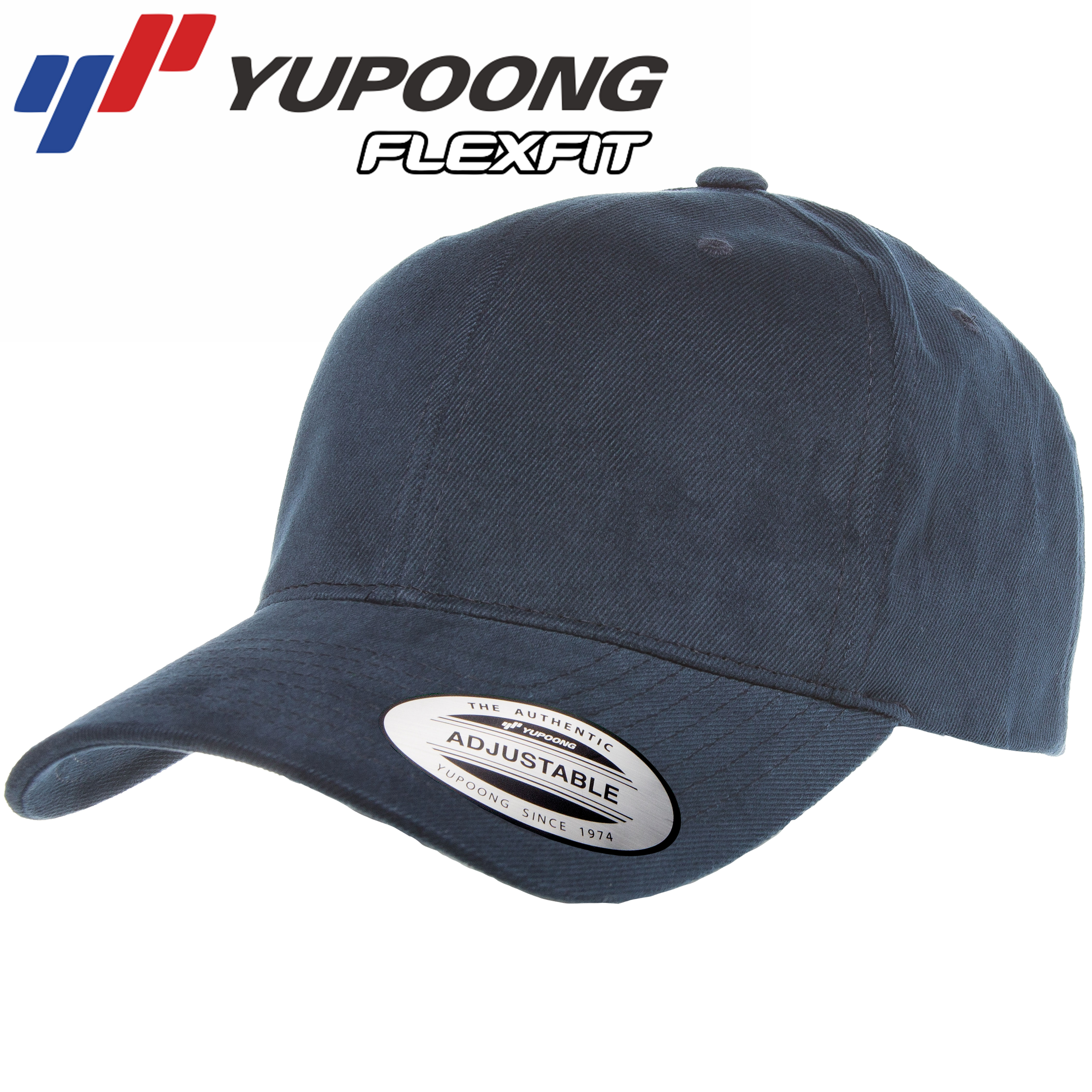 Brushed Cotton Twill Hook-And-Loop Adjustable Cap