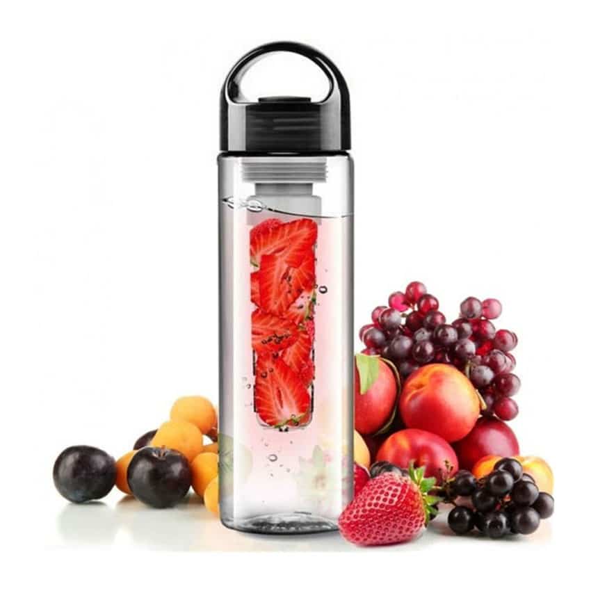 Customised 600ml Mason Fruit Infuser Bottle (BPA Free) With Logo Print ...