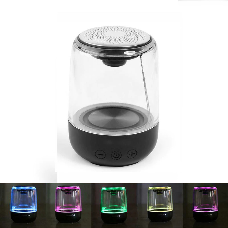 Bluetooth Speaker with LED Light 