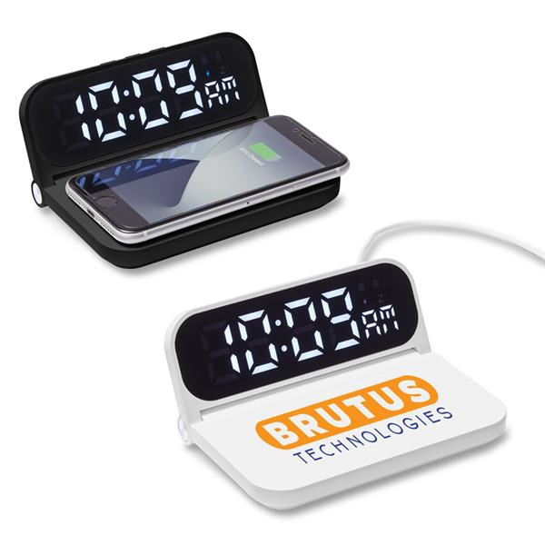 Wireless Charger with Alarm Clock