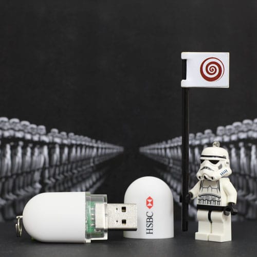 Rounded USB Thumb Drive