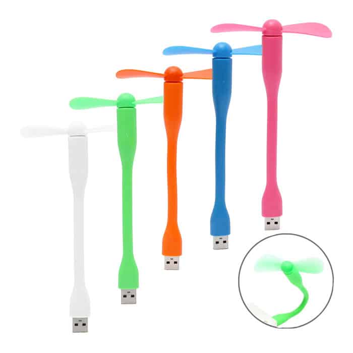 Customised Mini USB Fan With Logo Print Singapore