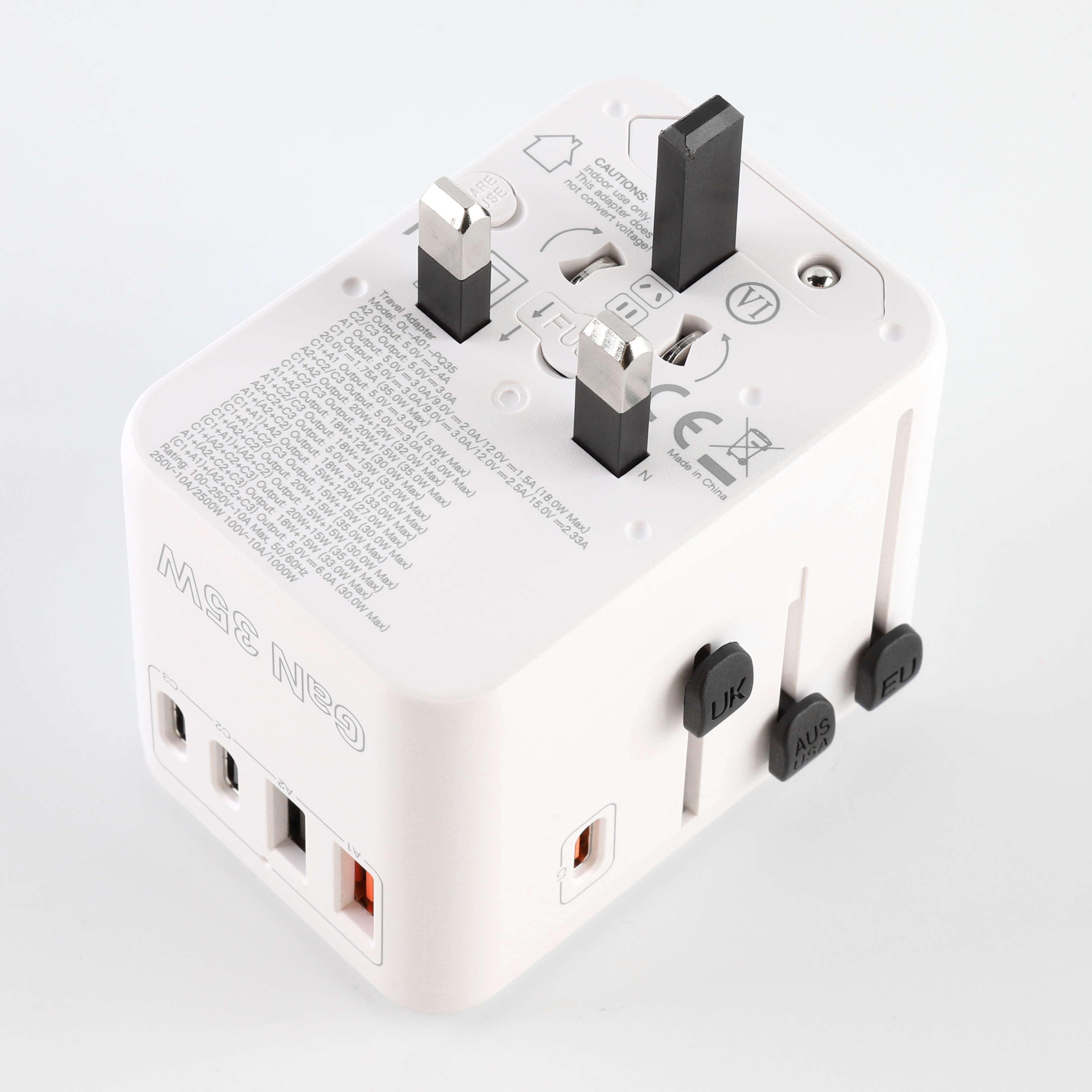 35W Vago Travel Adaptor 