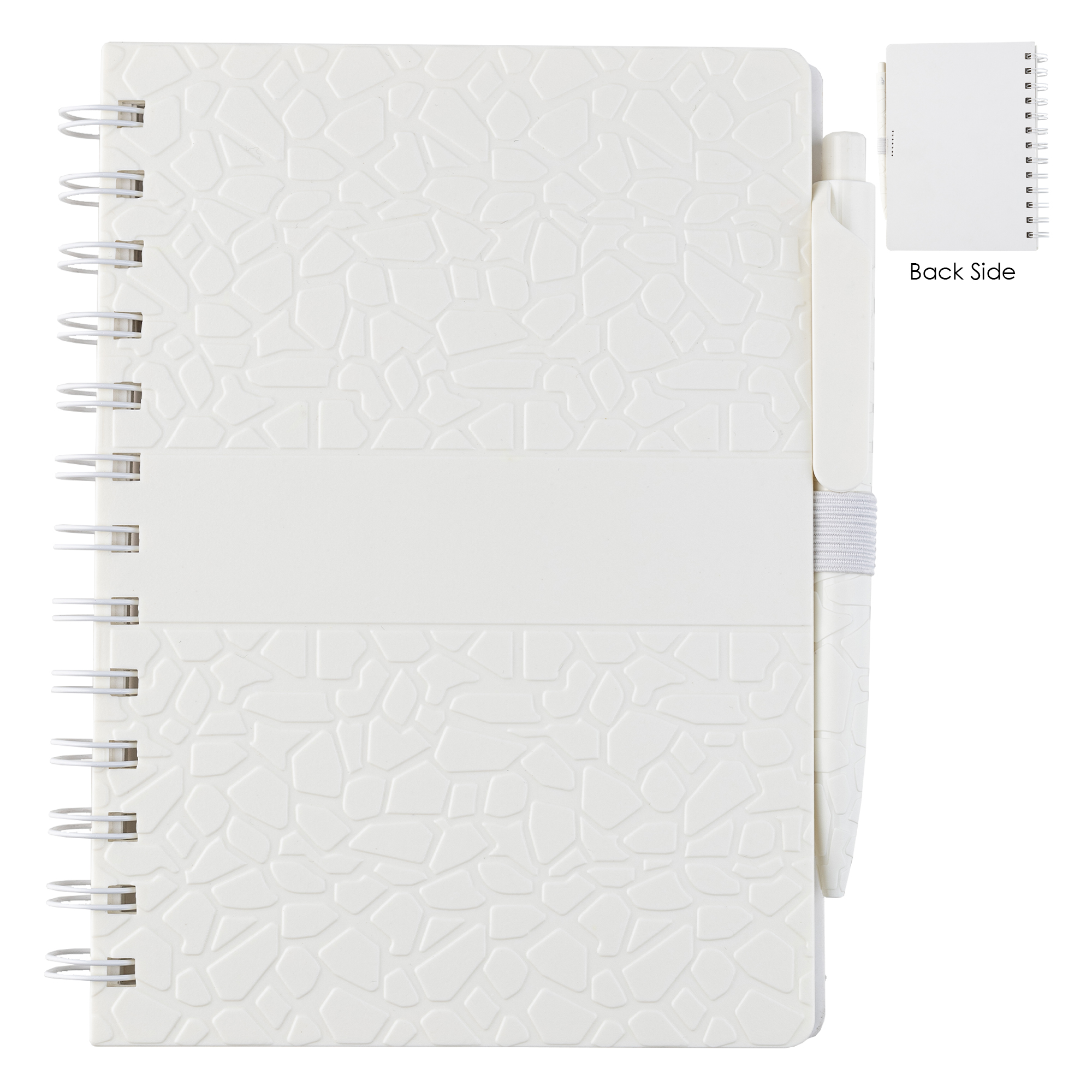 B6 ABS Hard Cover Spiral Notebook