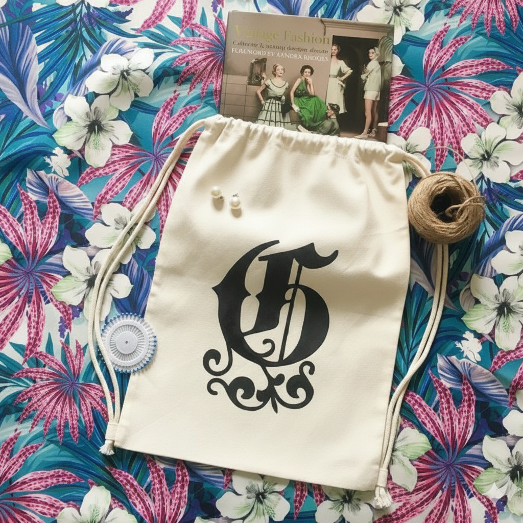 Canvas Drawstring Bag