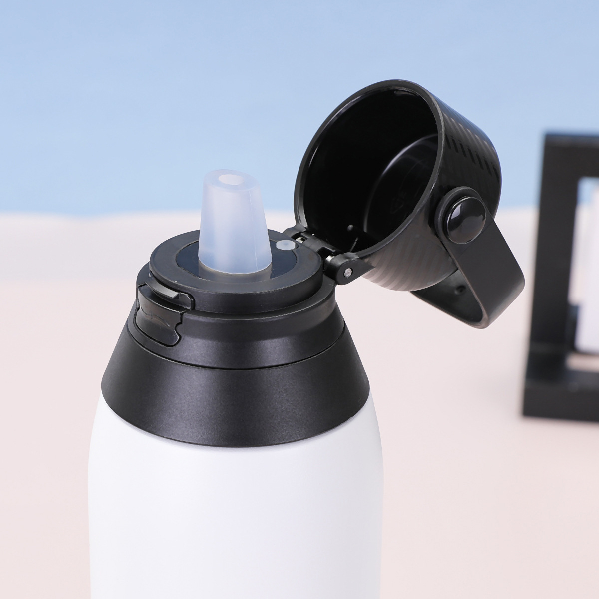 500ml Brit Stainless Steel Insulated Water Bottle  with Straw