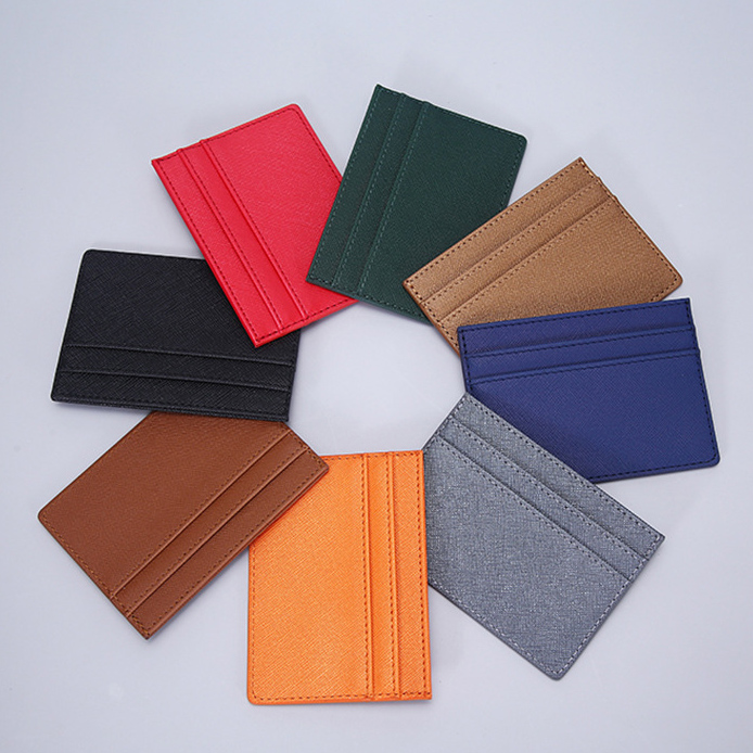 Saffiano PU Leather Cardholder