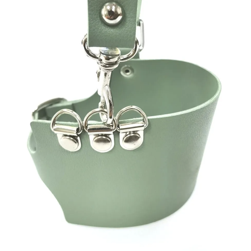 Adjustable Leather Cup Holder 