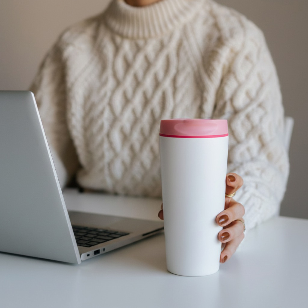 600ml Slide & Sip Travel Cup