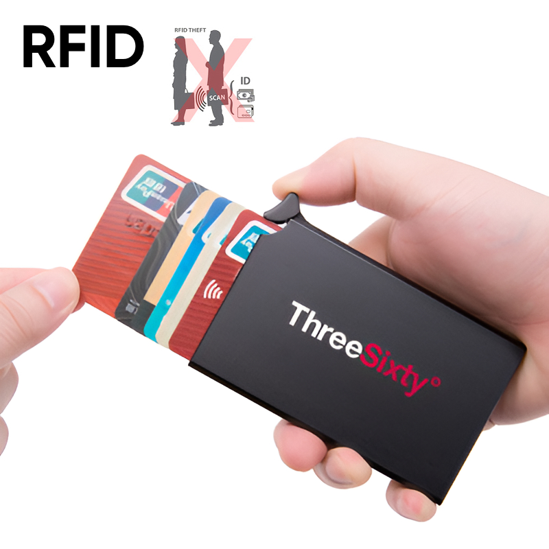 RFID Block Metal Credit Card Holder V2